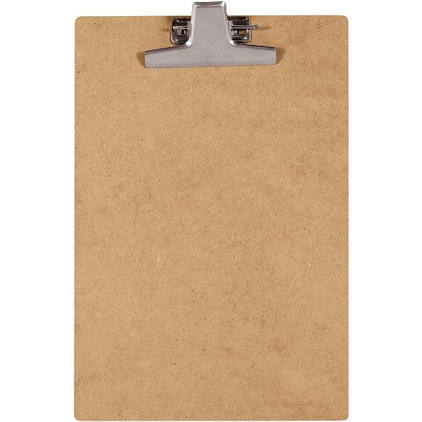 Prancheta HDF OF 23X34 Prendedor Metal CX.C/12