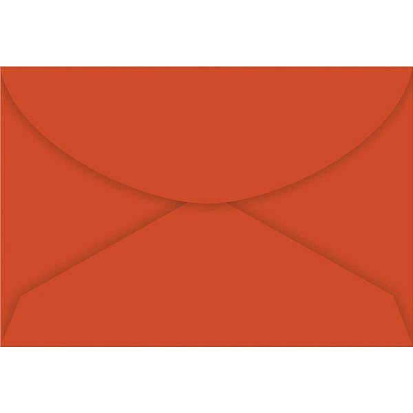 Envelope Visita Colorido Vermelho Color PLUS 80G. CX.C/100