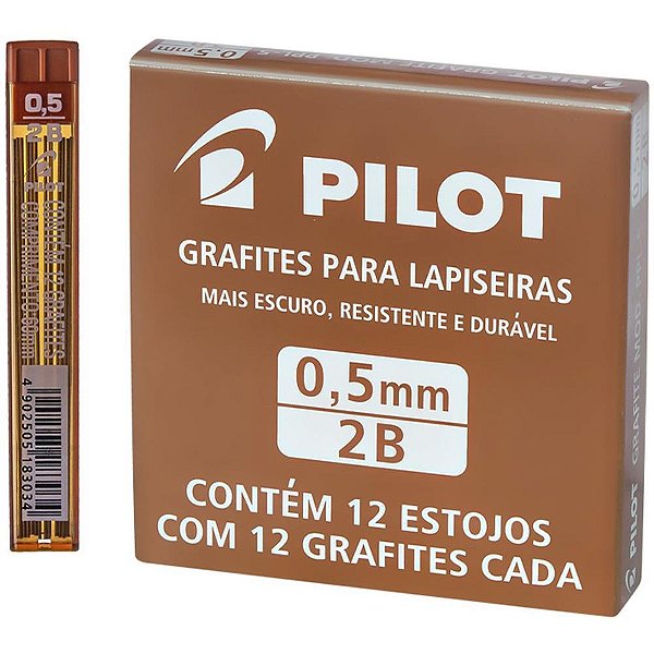 Grafite 0.5MM 2B 12TUBOSX12MINAS Caixinha