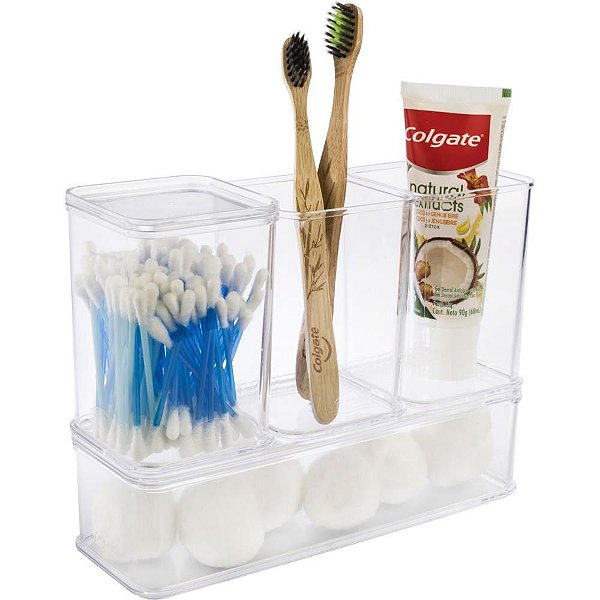 Organizador KIT 2 21,9X7,3X16,6CM. 6PCS KIT