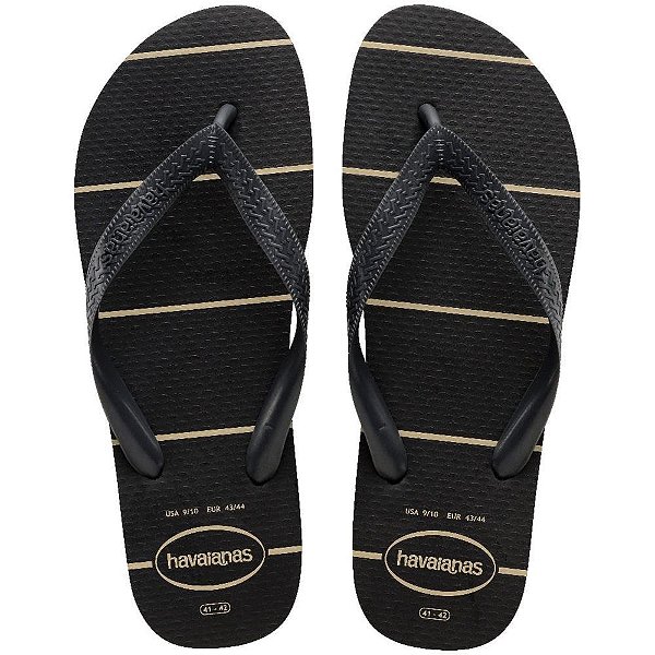 Chinelo Havaianas Masculino Color Essencial 37/8 Preto PAR