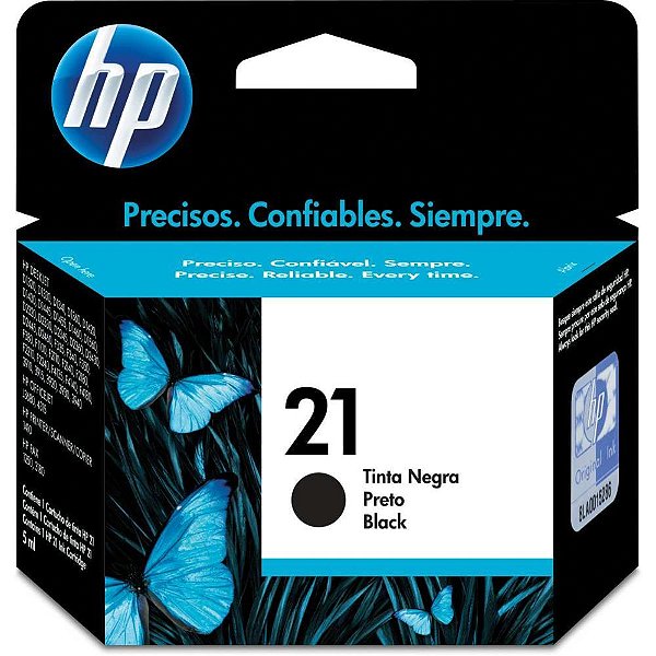 Cartucho Original HP 21 Preto INKJET