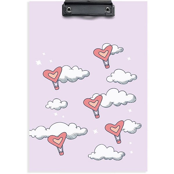 Prancheta Duratex Oficio Coracao Balao Pred.meta CX.C/06