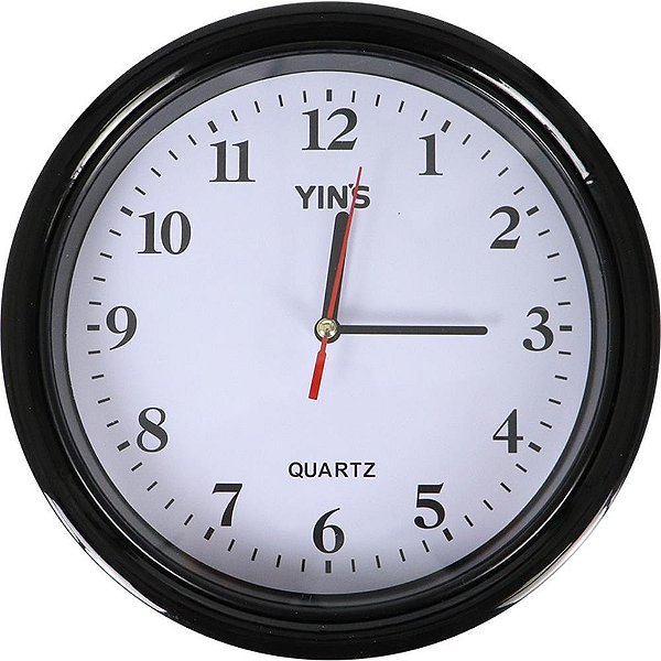 Relogio de Parede Redondo 2 Cores 20CM (S)