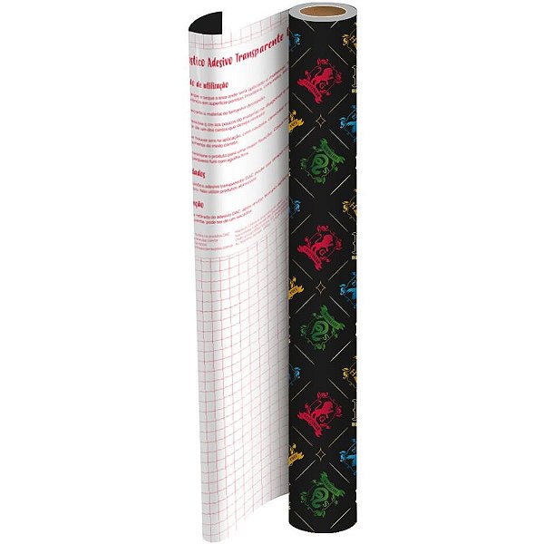Plastico Adesivo 45CMX10M HARRY Potter PP 0,08MM Rolo