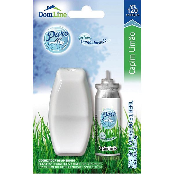 Odorizador de Ambiente Puro AR 12ML REF+APAR.CAPIM/LI Blister