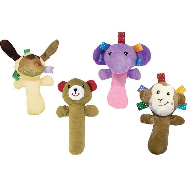 Mordedor e Chocalho Chocalho Pelucia C/CABO (S)