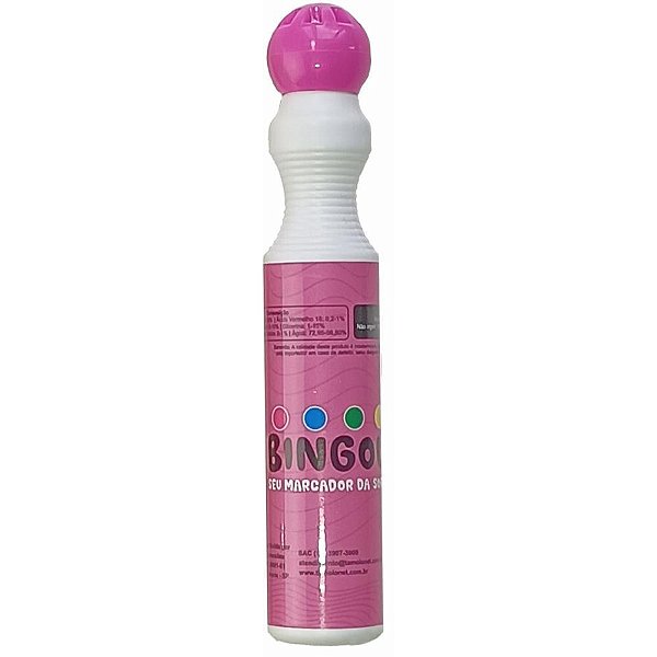 Marcador para Bingo Rosa 40ML CX.C/06
