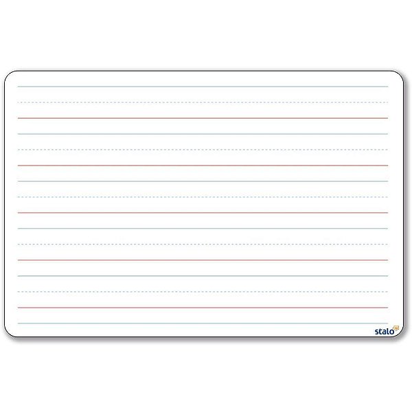 Lousa Infantil Quadro de Mao Pautado 30X20CM