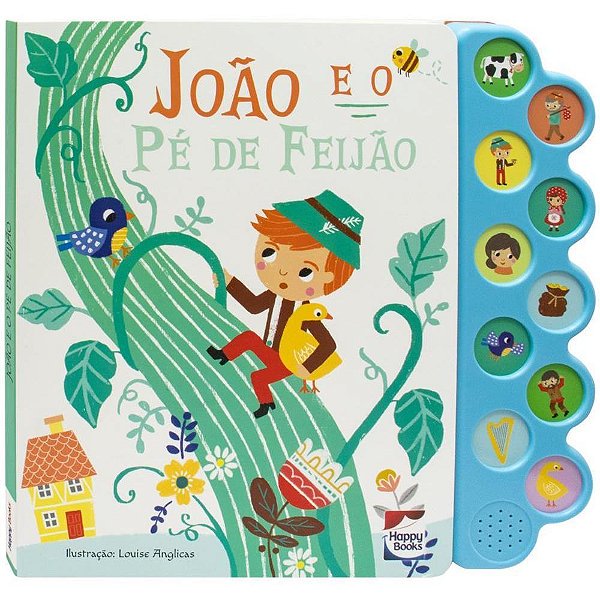 Livro Sonoro Joao e o PE Feijao 28X27 10P