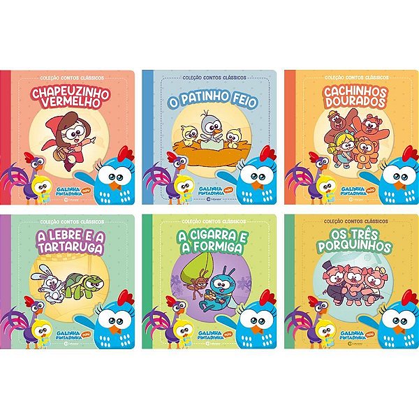 Livro Brinquedo Ilustrado Galinha Pint.contos Classicos PCT.C/06