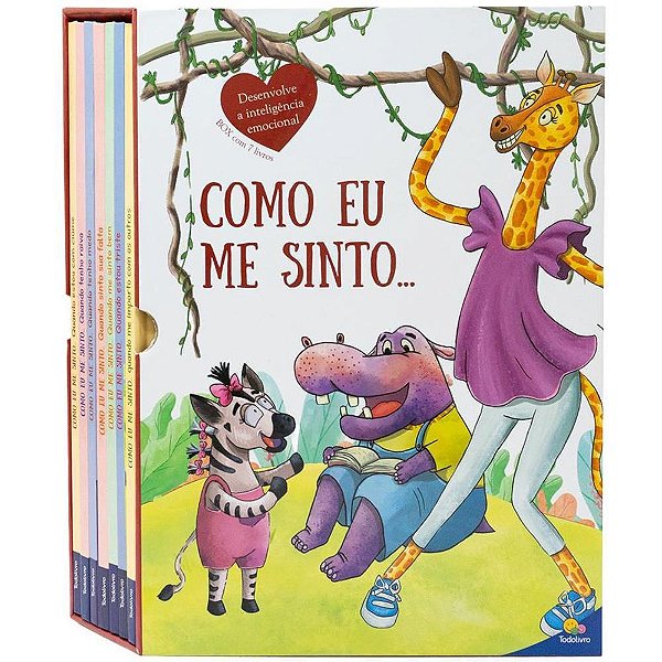 Livro Infantil Ilustrado Como ME Sinto II C.D ED.LUX 32 DP.C/07