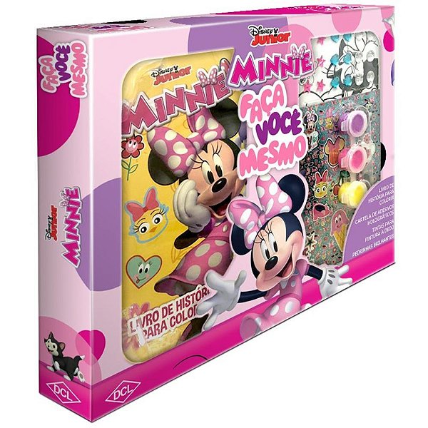 Livro Infantil Colorir Minnie Faca Voce Mesmo