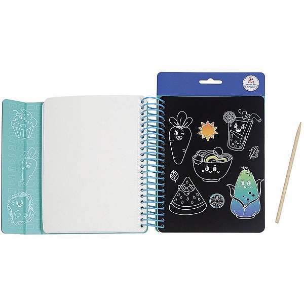 Livro de Atividades TRIS TOY Animais C/ADES/AQUAR.