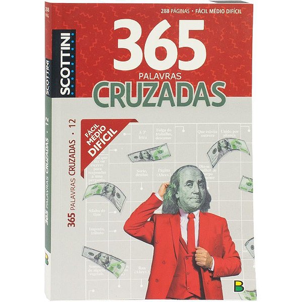 Livro de Atividades PALAVRAS-CRUZADA 365 SCOTT N12