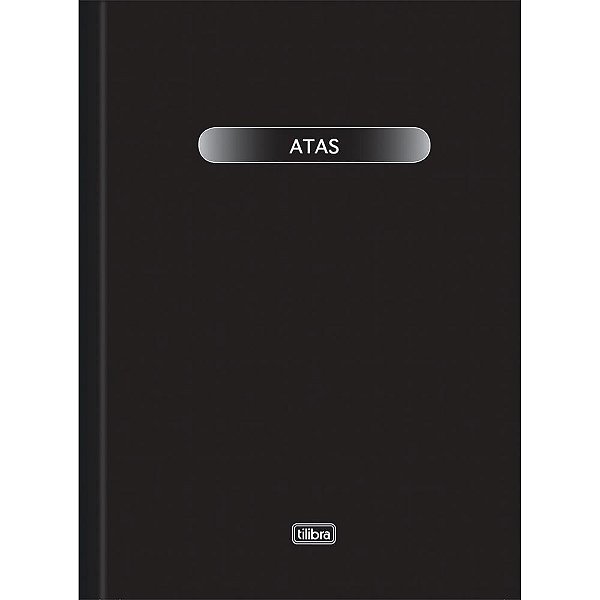 Livro ATA Capa Dura Oficio 50 Folhas Vertical PCT.C/10
