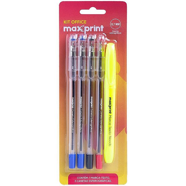 Kit Escolar Office C/5 ITENS Blister