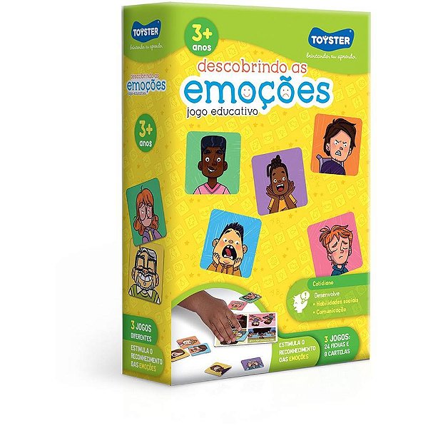 Jogo Educativo Descobrindo as Emocoes