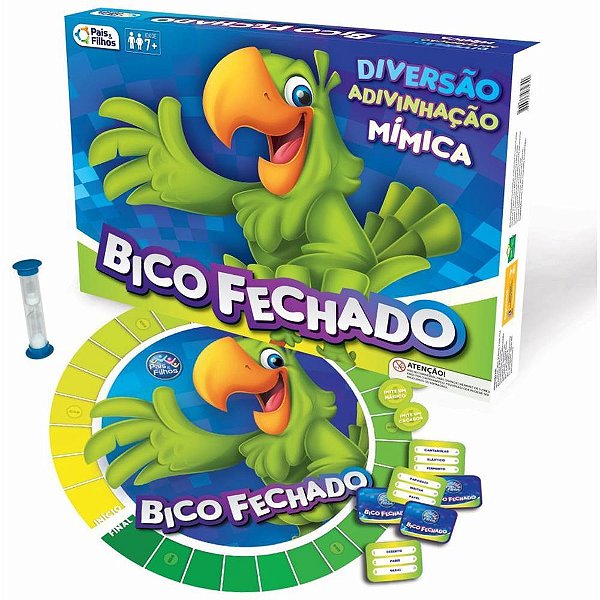 Jogo de Tabuleiro Bico Fechado