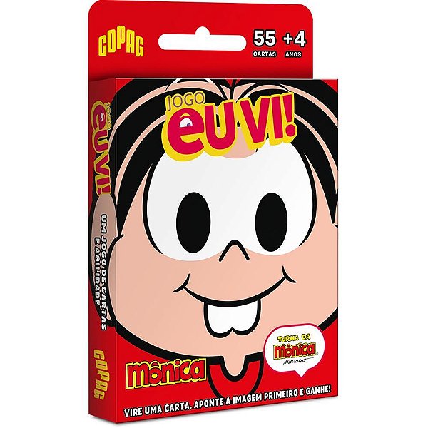 Jogo de Cartas EU VI! Turma da Monica