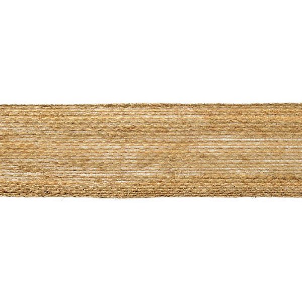 Fita ARAMADA de Juta 38MMX10M. Natural Rolo