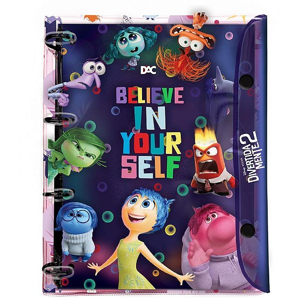 Fichario de PVC Divertidamente Cristal 192F.