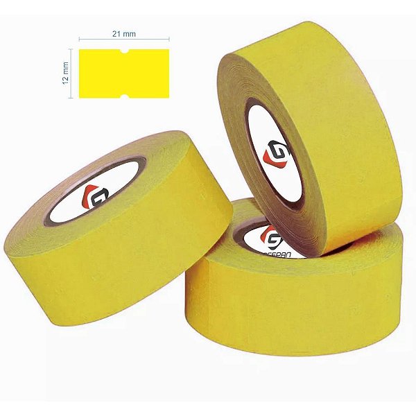 Etiqueta para Preco MX 5500 21X12 C/1000 Etiq.amar PCT.C/10