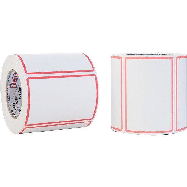 Etiqueta para Preco F-08 85X60MM 333 Etiquetas Rolo