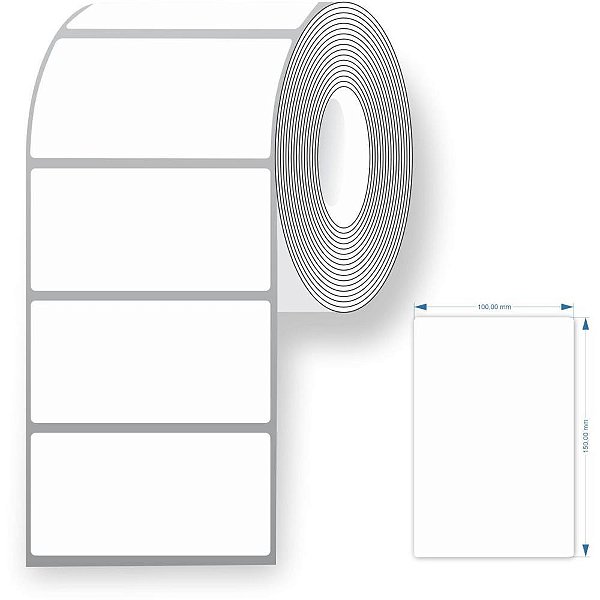 Etiqueta Adesiva Termica 100X150MMX30M C/200ETI Rolo