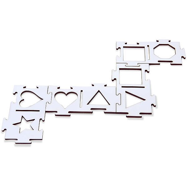 Domino Percepcao Tatil Vazado 28PCS