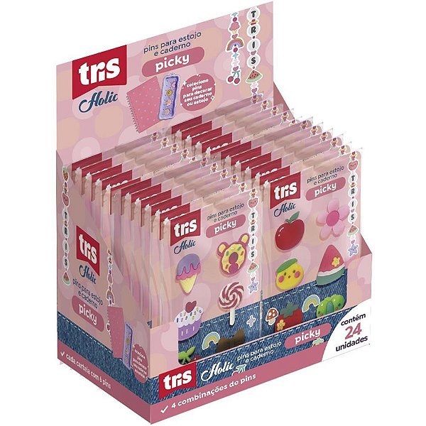 Charms TRIS Holic PICKY Cartela C/6 DP.C/24