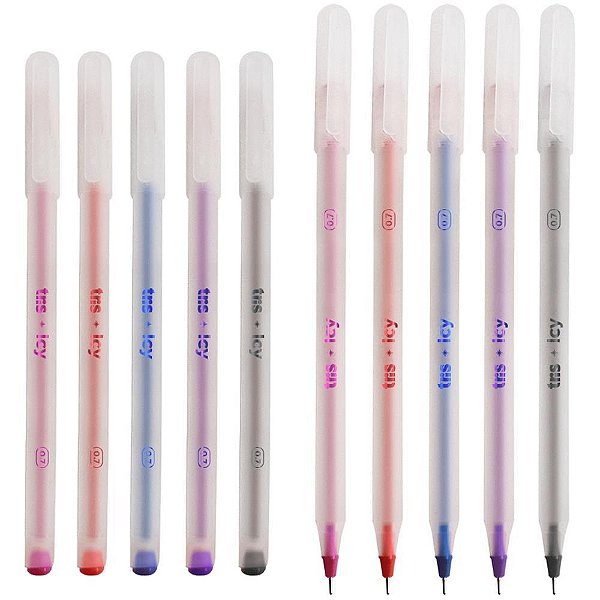 Caneta Esferografica TRIS ICY 0.7MM 5 Cores (S) DP.C/50
