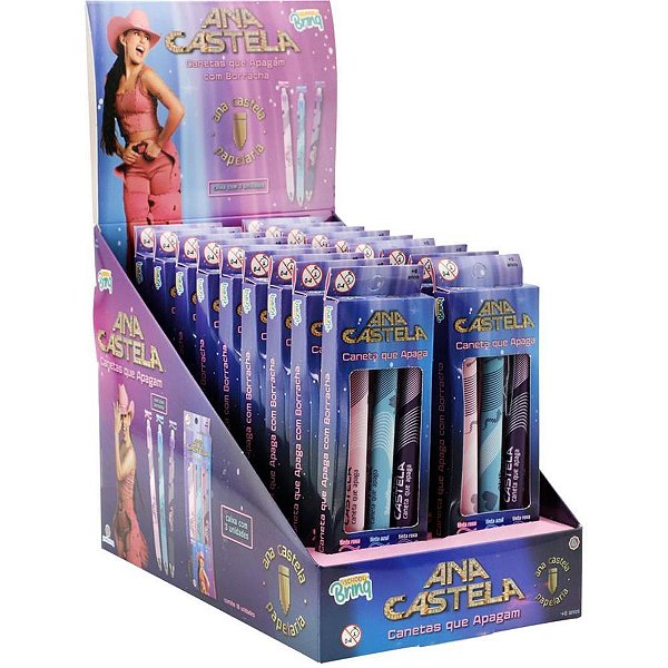 Caneta Esferografica ANA Castela Apagavel (S) BL.C/03