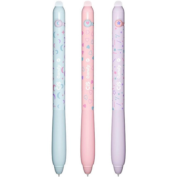 Caneta Apagavel CIS CANDY RT 0.5MM T.azul (S) DP.C/18