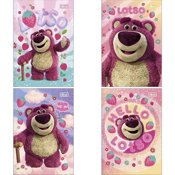Caderno Brochura 1/4 Capa Dura Lotso 80FLS PCT.C/05