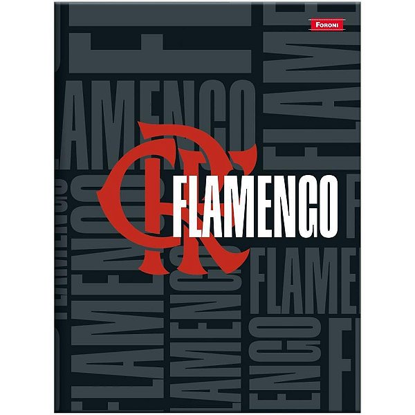 Caderno Brochura 1/4 Capa Dura Flamengo 80FLS PCT.C/05