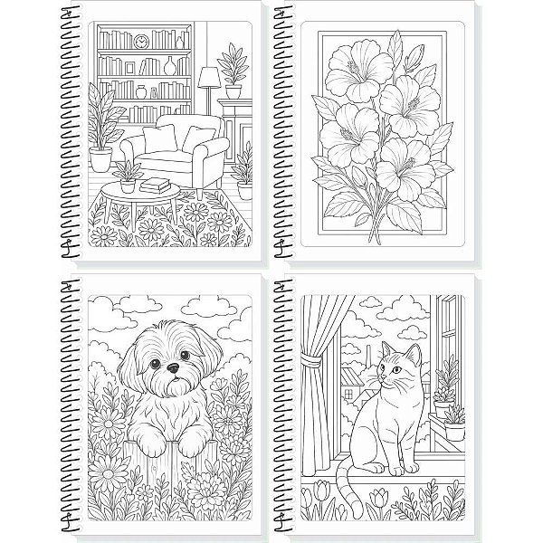 Caderno 01X1 Cp.dura Colegial Sua ARTE Livre 80FLS 204X234MM PCT.C/04