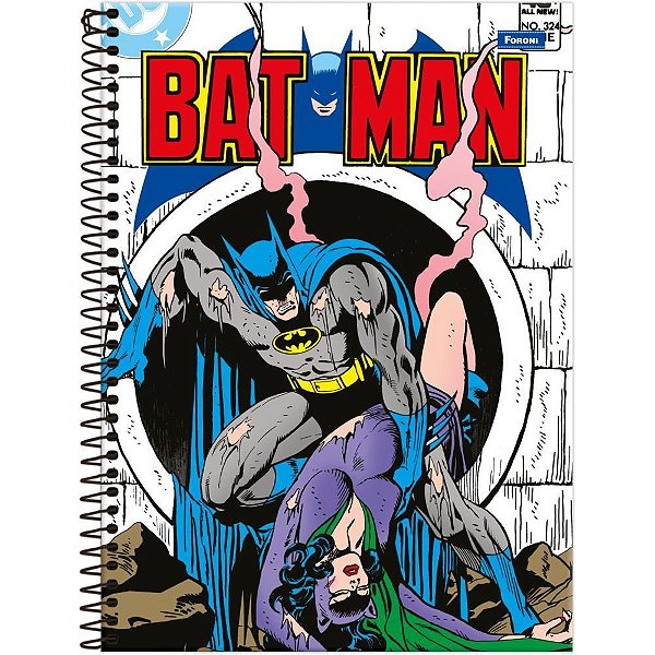 Caderno 01X1 Capa Dura Batman FIT 80FLS PCT.C/04