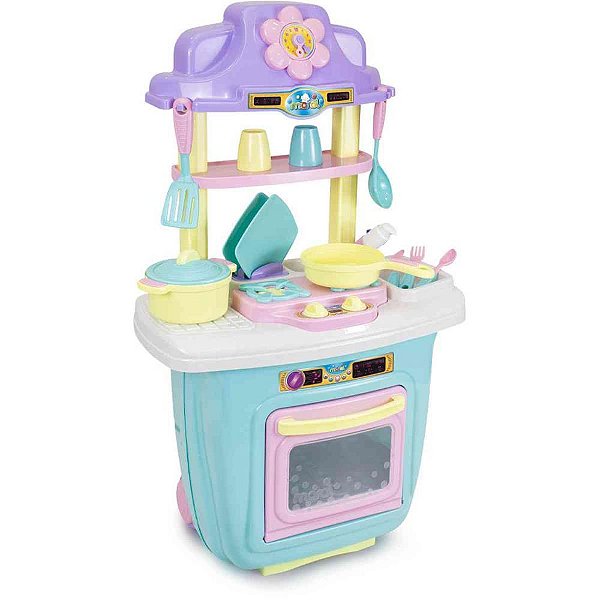 Brincando de Casinha Cozinha Portatil Pocket
