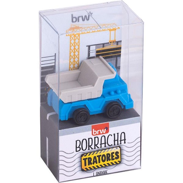 Borracha Decorada Tratores 4 Modelos Sortidos DP.C/12