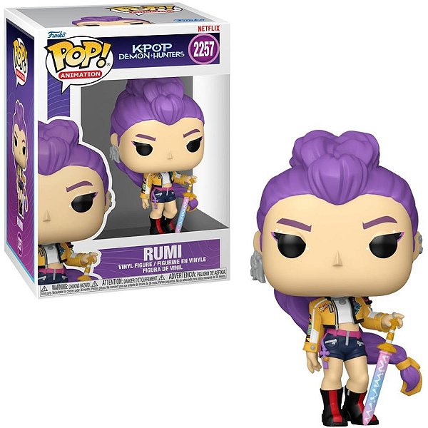 Boneco e Personagem Funko POP Guerr do K-POP Rumi