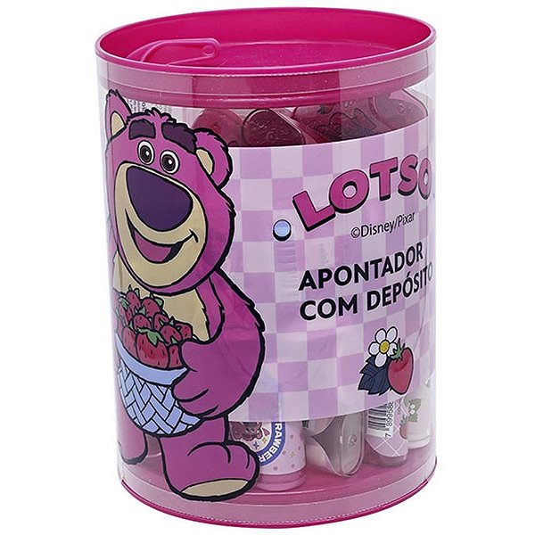 Apontador com Deposito Lotso 6 Modelos POTE-36