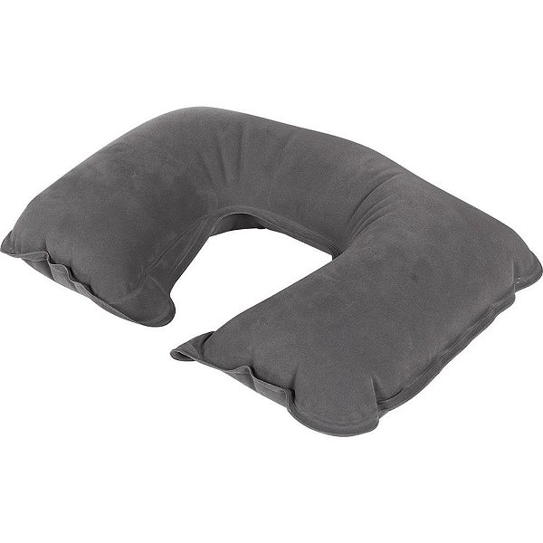 Almofada Pelucia Pescoco Inflavel Viagem 45X28C