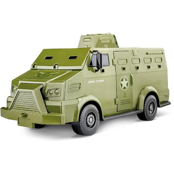 Caminhao Comboio OMG ATTACK C/BONECOS