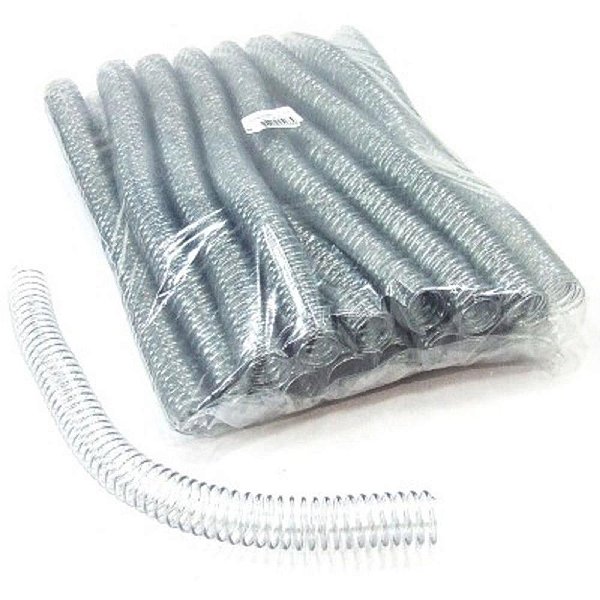 Espiral para Caderno 25MM TRANSP. C/48UN. P/160FLS. Pacote