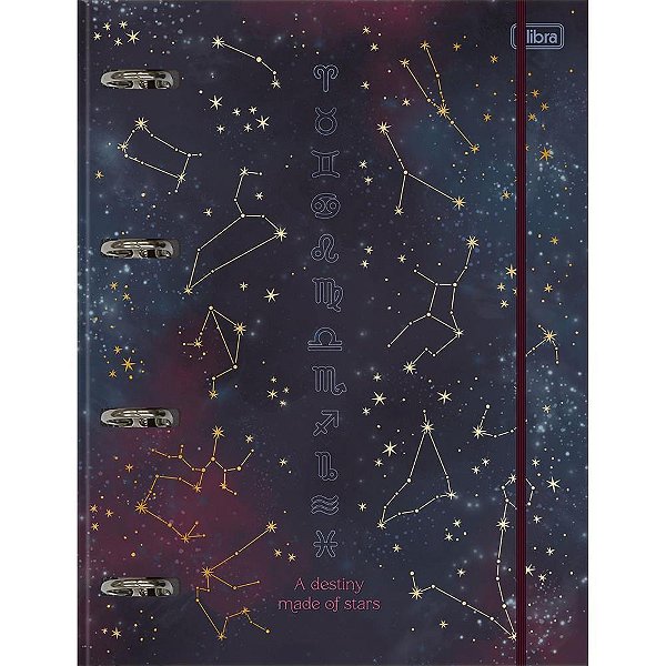 Fichario Cartonado Magic 80FLS. C/ELASTICO