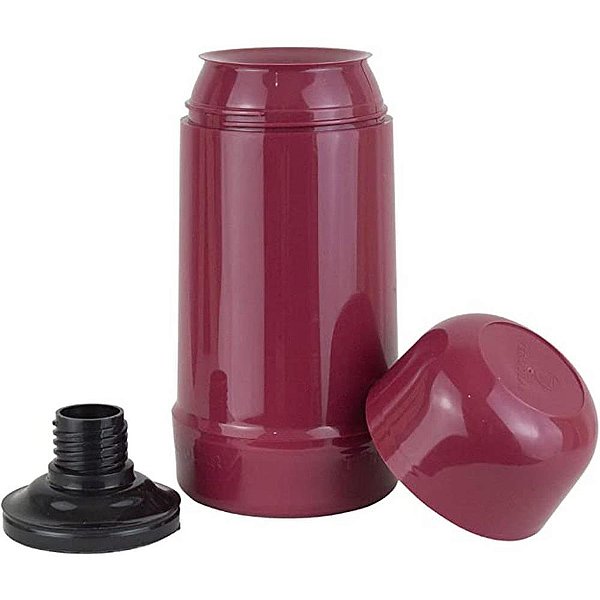 Garrafa Termica Rosca Mini Garbo Marsala 250ML
