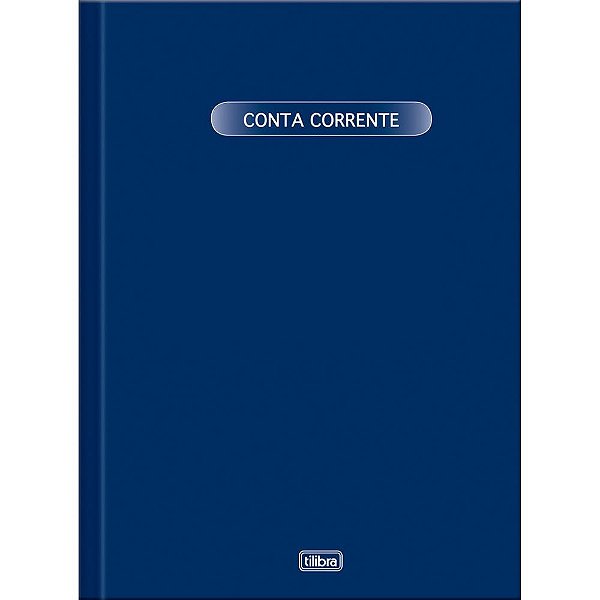 Livro Conta Corrente 1/4 50 Folhas PCT.C/10