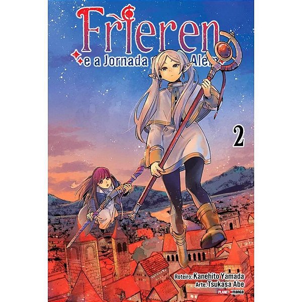 Livro Manga Frieren a Jornada AO ALEM N.02