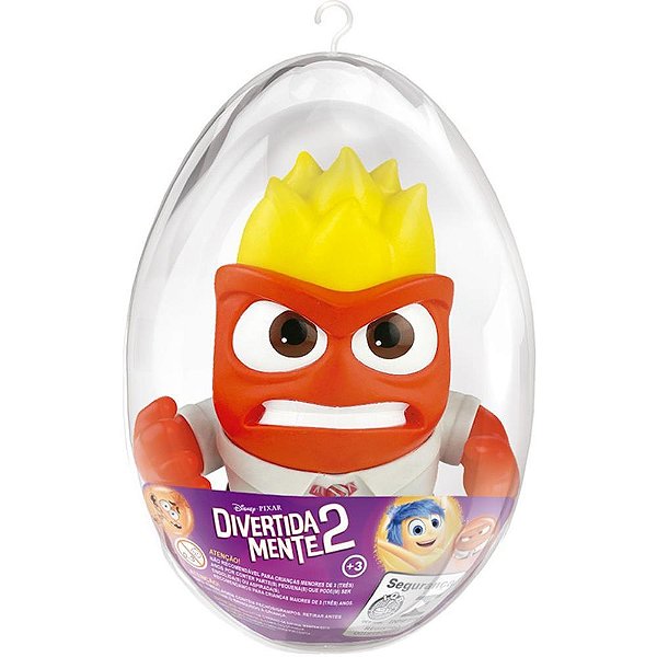 OVO com Brinquedo Divertidamente Boneco Raiva M.